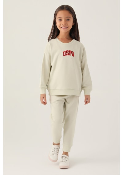 U.S. Polo Assn. U.s. Polo Assn Lisanslı Mint Kız Çocuk Pijama Takım 5274-42495 Mint