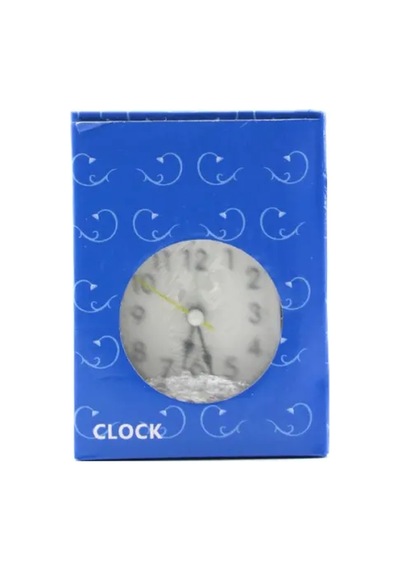 Jenerik Çift Zilli Metal Kasalı Işıklı Pilli Masa Çalar Saat 8.8 Cm Çok Renkli