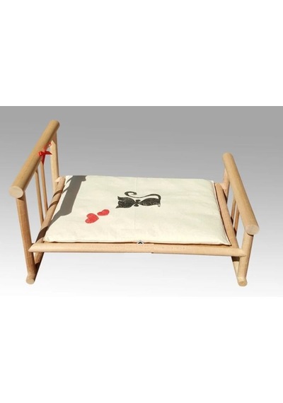 Minderli Karyola Natural Basic Kedi Yatağı 61 x 34 x 40 CM