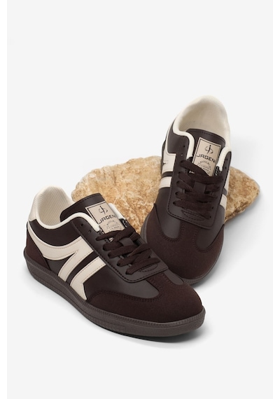 Tonny Black Rahat Kalıp Nefes Alabilen Sneaker Kadın Kahve Bej Sneaker Tbhtc020 Kahverengi - Bej