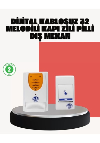 Home Wireless Kapı Zili Pratik Ve Zahmetsiz Günlük Kullanım