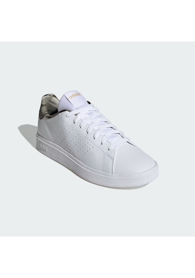 Ftwwht/ftwwht/olıstr Adidas Erkek Günlük Spor Ayakkabı Advantage Base 2.0 Ih0071 Beyaz