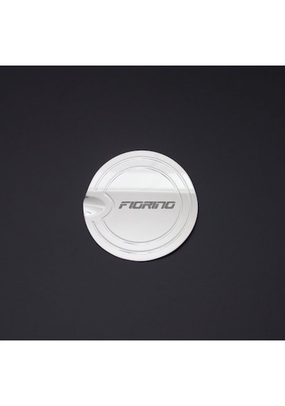 Fiat Fiorino Krom Depo Kapağı 2008 Üzeri Paslanmaz Çelik Yazılı