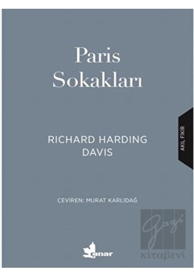 Paris Sokakları - Richard Harding Davis - Çınar Yayınları