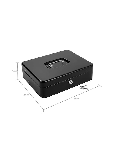 Mühlen Cash Box Cb300 Fonksiyonel Taşınabilir Anahtarlı Para Çekmecesi Otomatik Para Rafları