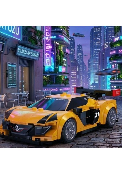 C51094w Cada Renault Sport Rs 0101 294 Parça Block Oyuncak