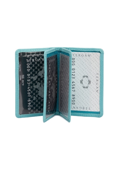 Tergan Mavi Deri Unisex Kredi Kartlık 01601N29