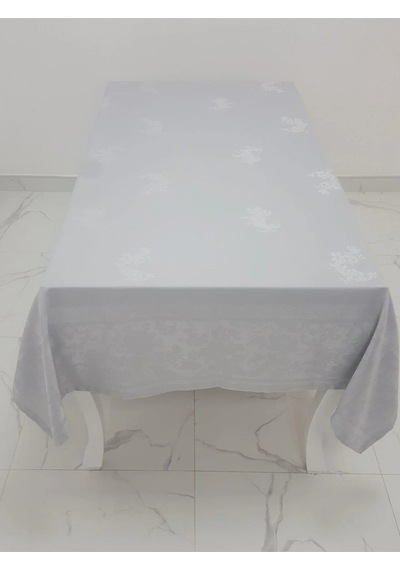 Raya Lüx Jakar Bambu Kumaş Pudra Masa Örtüsü 160x320 Cm - 1101 Çok Renkli