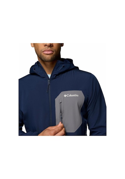 Columbia Tall Heights Iıı Kapüşonlu Erkek Softshell-9140 Lacivert