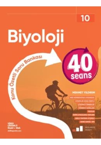 Okyanus Yayınları 10. Sınıf Biyoloji 40 Seans Konu Özetli Soru Bankası