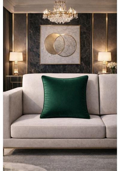 Kırlent Kılıfı Yumuşak Dokulu, Modern Tasarımlı Dekoratif Yastık Evinize Şıklık Ve Konfor Katar. Yeşil - 837516145 Yeşil