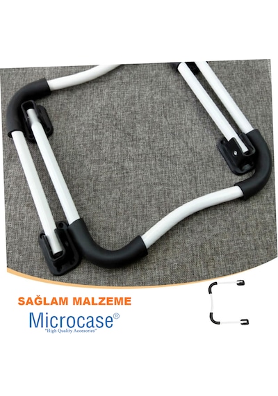Microcase  AL4515 Katlanabilir Kaymaz Çalışma Masası Yatak Sehpası Ayağı 2'li