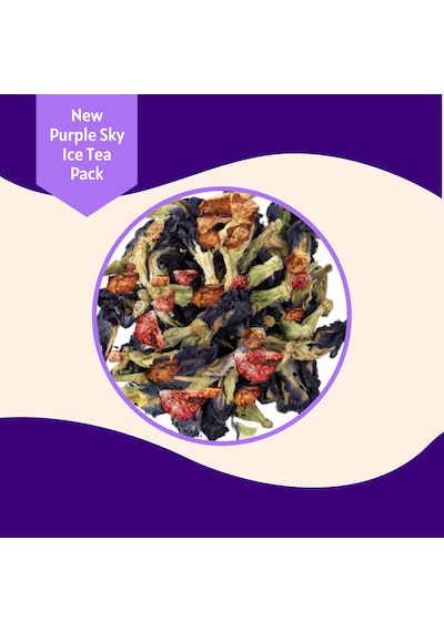 Purple Sky Ice Tea Pack - Soğuk Çay Paketi, 5x20 Gr