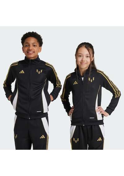 Black Adidas Çocuk Futbol Eşofman Üstü Messi Jkt Y Iz2992 001