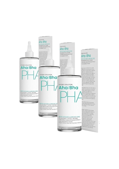 Procsın Hydro Solutıon Aha/bha Ve Pha Mikro Peeling Temizleyici Cilt Tonu Eşitleyici Tonik 200 Ml 3 Paketi