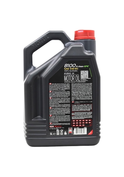 Motul 8100 X-Clean Efe C2/C3 5W-30 Tam Sentetik Motor Yağı 2 x 5 L