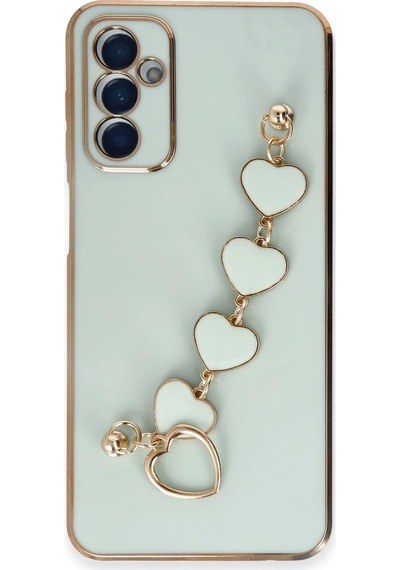 Ilkeshop Newface Samsung Galaxy Uyumlu A14 4g Kılıf Esila Silikon - Su Yeşili SU YEŞİLİ