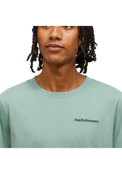 Peak Performance Peak Performance Original Small Logo Erkek Yeşil Tişört Gv0