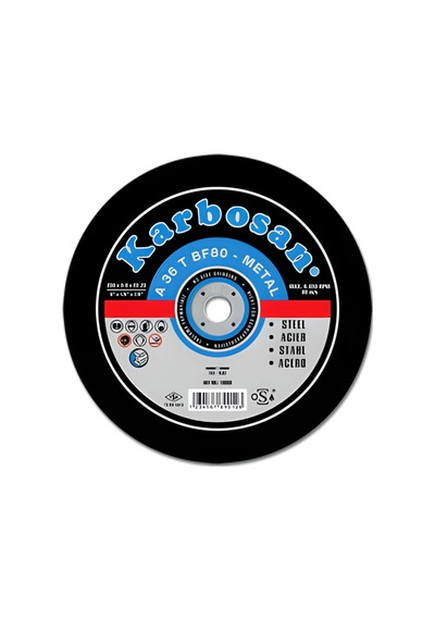 180x3.0x22.23 Metal Kesme Taşı 25 Adet