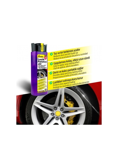 Automix Lastik Parlatıcı Jel 425 Ml 44960