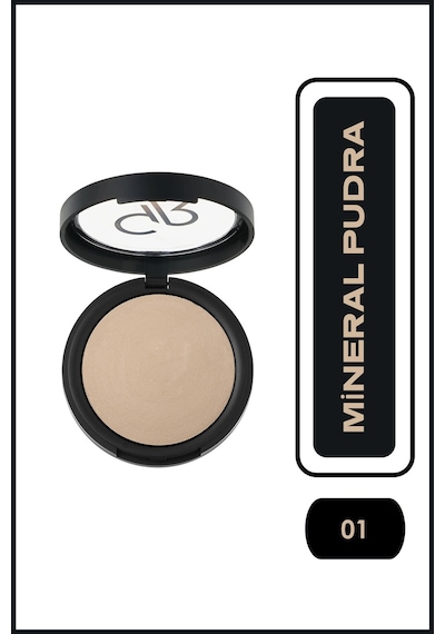 Mineral Terrabaked Powder No: 01 Ivory - Mineral Etkili Fırınlanmış Pudra Diğer