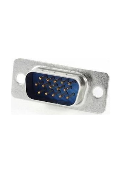 D-Sub Konnektör Hd15 Pin Lehim Erkek (10 Adet)
