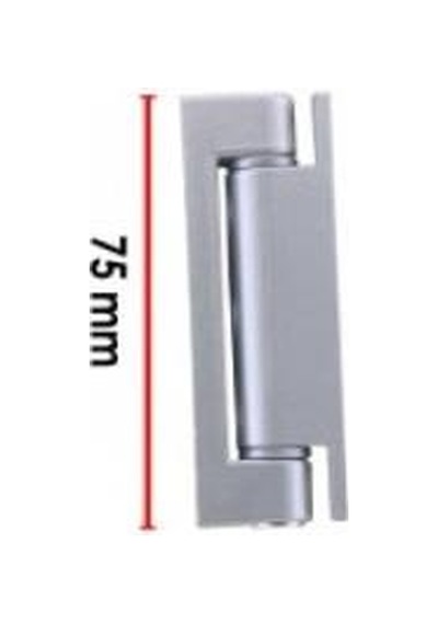 Zamak Pencere Menteşesi 75mm GRİ