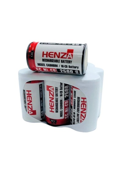 Arzum Eterno Serisi Uyumlu Henza 9.6V 2500 mAh Şarjlı Süpürge Pili
