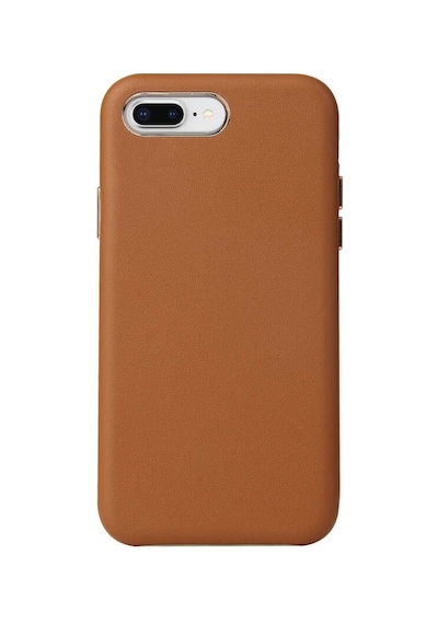 Apple Uyumlu iPhone 7 Plus Kılıf Eyzi Kadife Iç Yüzey Suni Deri Kılıf