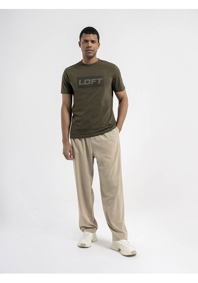 Loft Erkek T-shirt Haki Lf2035780 24yp69000132 P69195 Haki