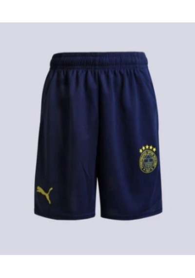 Fenerium Fenerbahçe Lisanslı Yetişkin T-hirt + Şort Takımı Sarı - Lacivert