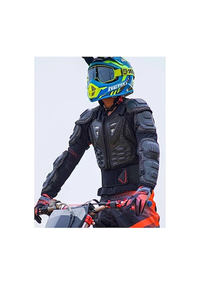 Scoyco K360 Motosiklet Body Armor Full Koruma Yazlık Motorcu Vücut Koruma Siyah