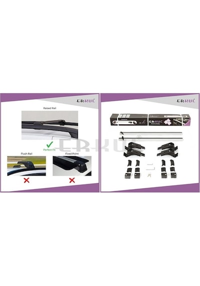 Erkul Nıssan-pathfınder 2013-2020 Ara Atkı Skybar V1 Gri