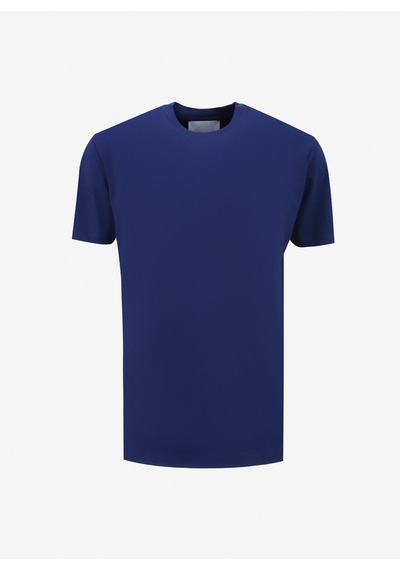 John Richmond Bisiklet Yaka Mavi Erkek T-shirt Ump24013ts