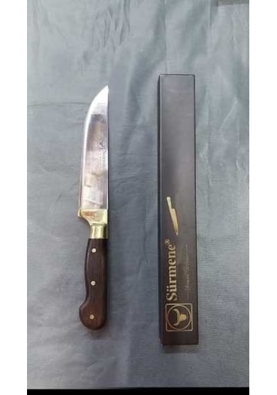 Sürmene Cumhur Çelik Kurban Bıçağı (Tekli Satılır) Ahşap