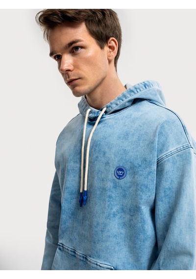 Oversize Fit Erkek Gömlek U.kol Lacivert