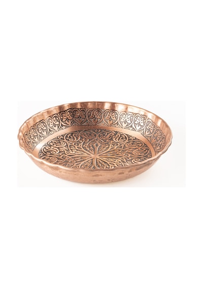 Dmt Copper Home Gaziantep Bakır Çerezlik Seti Kuruyemiş 3 'lü Set 10cm X 2,5cm