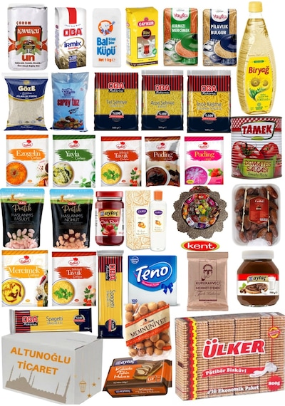 Ramazan Paketi Kumanya Yardım Gıda Erzak Kolisi Lüks Paket 34 Ürün