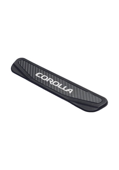 Toyota Corolla 2007-2013 Modeller New Karbon Kapı Eşiği 4 Parça Yazılı
