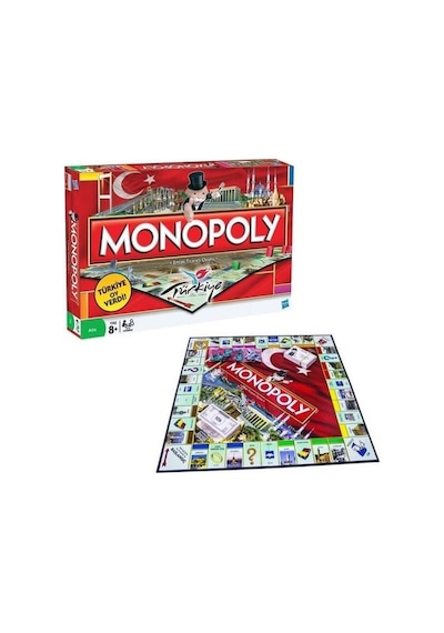 Monopoly Türkiye Kutu Oyunu Hasbro Monopoly Oyunu