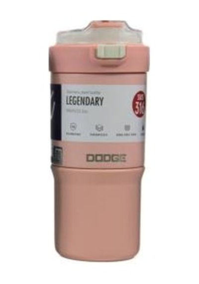Dodge Db-23684 Çift Kullanım Pipetli/rahat İçim Pembe 660ml Çelik Termos Diğer