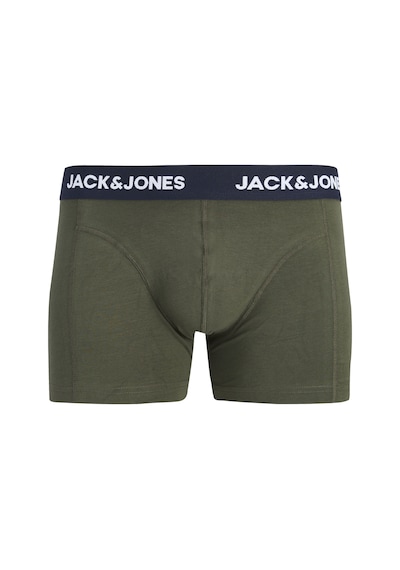 Jack & Jones Erkek 3'lü Boxer Paketi - Lamp - 12300931 Forest Night