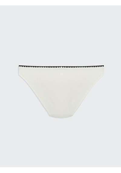 Lcw Dream Ekru Düz Brazilian Bikini Alt