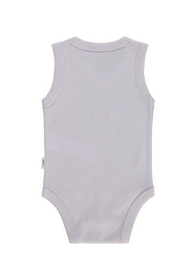 Civil Baby Unicorn Baskılı 0-3 Yaş Çıtçıtlı Badi - Lila