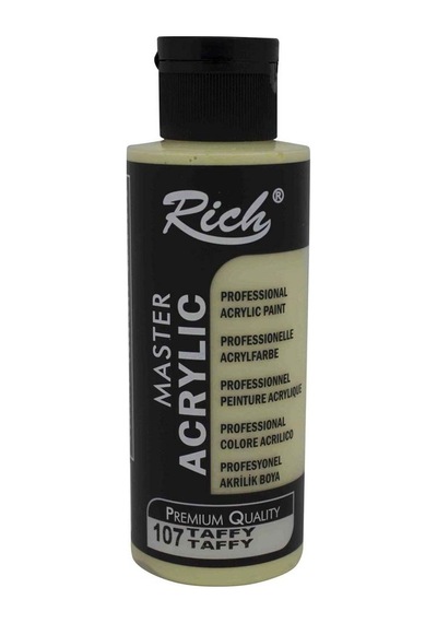 Rich Akrilik Boya Master 120 Cc Taffy 107 Açık Sarı