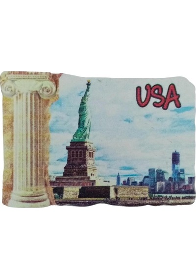 Amerika Birleşik Devletleri Usa Temalı Sütun Magnet