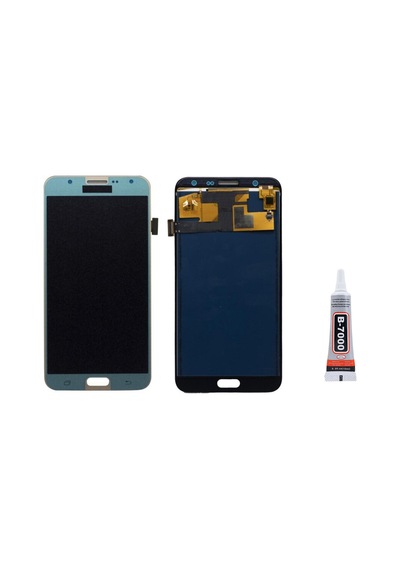 Samsung J7 J700f Gold Uyumlu Ekran Lcd Dokunmatik B7000 15ml Yapıştırıcı İle Beraber Yc