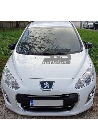 Peugeot 308 Batman Yarasa Ayna Kapağı Piano Black / 2006-2012