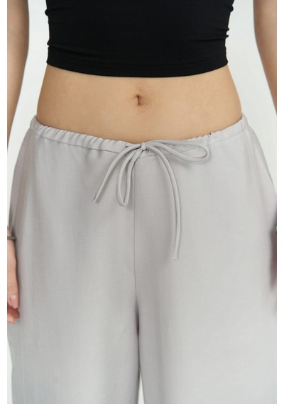 Mai Collection Mai Studios Co. Paris Gri Basic Pantolon Gri
