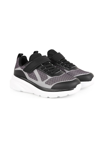 Pepino Çocuk Spor Ayakkabı Cırt Cırtlı Esnek Bağcıklı Nefes Alan File Kumaş Hafif Kalın Beyaz Taban Sneaker 2247 Siyah-füme Pepino Çocuk Spor Ayakkabı Cırt Cırtlı Esnek Bağcıklı Nefes Alan File Kumaş Hafif Kalın Beyaz Taban Sneaker 2247 Siyah-füme